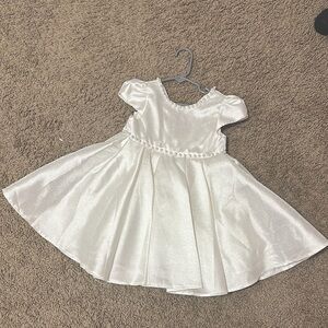 Elegant White Kids Dress